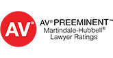 AV PREEMINENT Martindale-Hubbell Lawyer Ratings