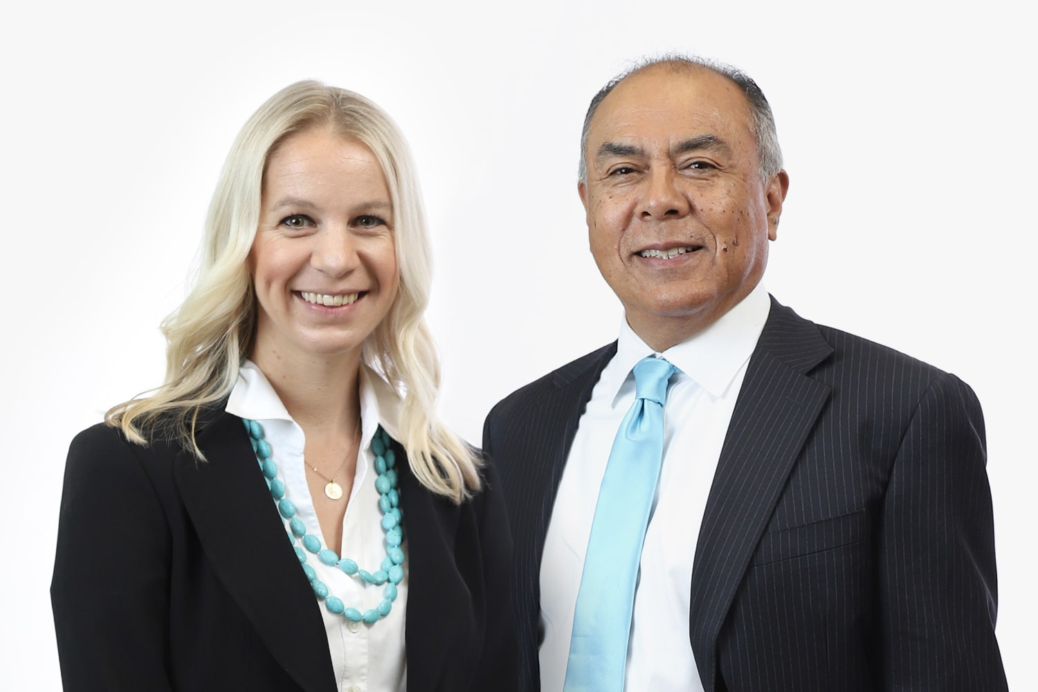 Courtney McKeever and Carl Refuerzo Headshots